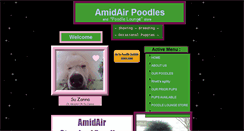 Desktop Screenshot of amidairpoodles.com
